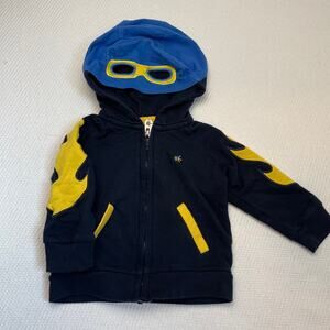 Toddler Superhero Hoodie with cape